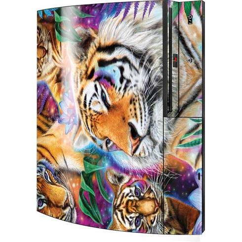 Daydream Galaxy Tigers by Sheena Pike Playstation 3 & PS3 Skin